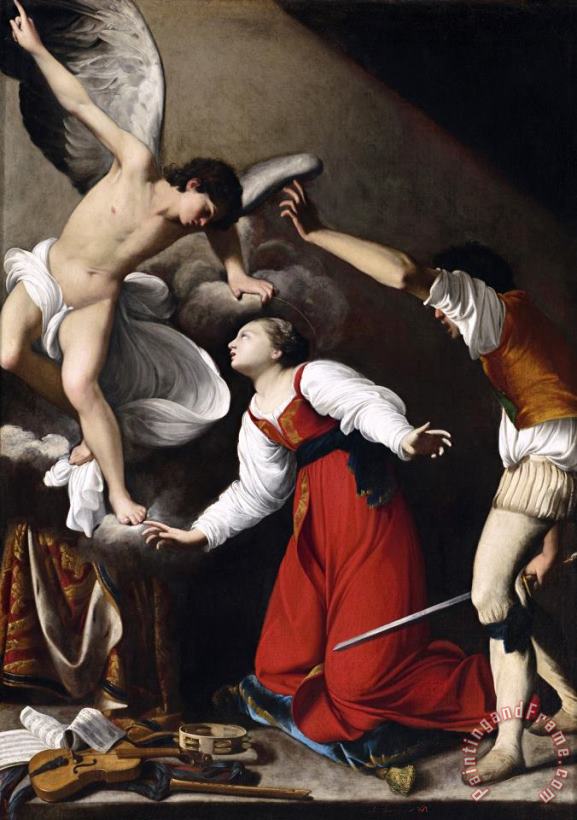 Carlo Saraceni The Martyrdom of Saint Cecelia Art Painting