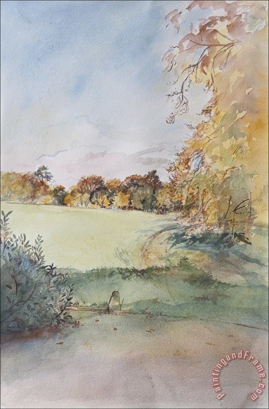 Caroline Hervey-Bathurst Autumn Art Painting