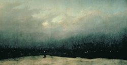 Caspar David Friedrich Monk by sea