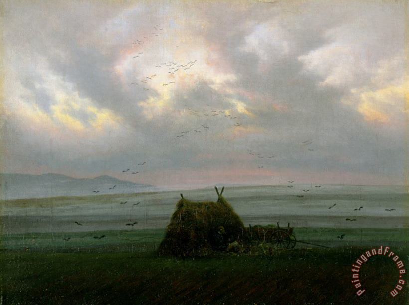 Waft of Mist painting - Caspar David Friedrich Waft of Mist Art Print