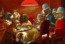 cassius marcellus coolidge Pinched with Four Aces