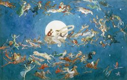 Charles Altamont Doyle A Dance Around The Moon