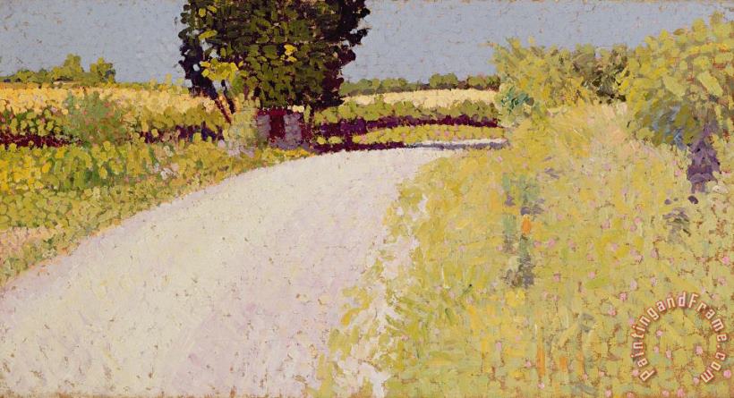 Charles Angrand Path in the Country Art Print