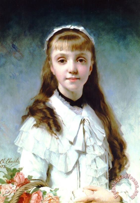 Charles Chaplin Daughter of The Painter Art Print
