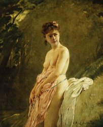Charles Chaplin The Bather