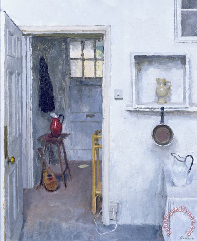 Interior With Red Jug painting - Charles E Hardaker Interior With Red Jug Art Print