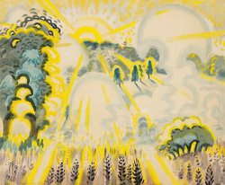 Charles Ephraim Burchfield Mist Phantoms at Dawn, 1960