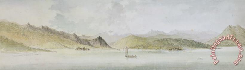 Lago Maggiore painting - Charles Gore Lago Maggiore Art Print