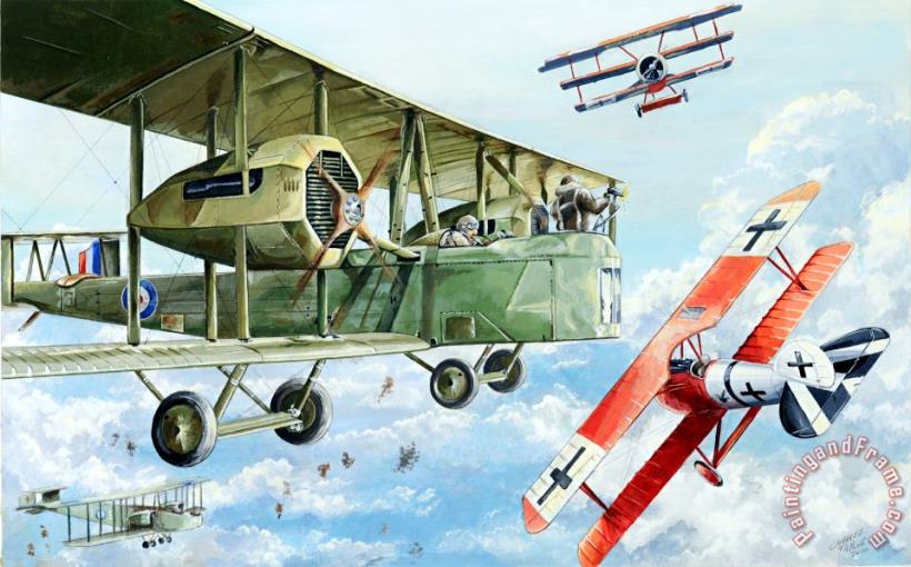 Charles Taylor Handley Page 400 Art Painting