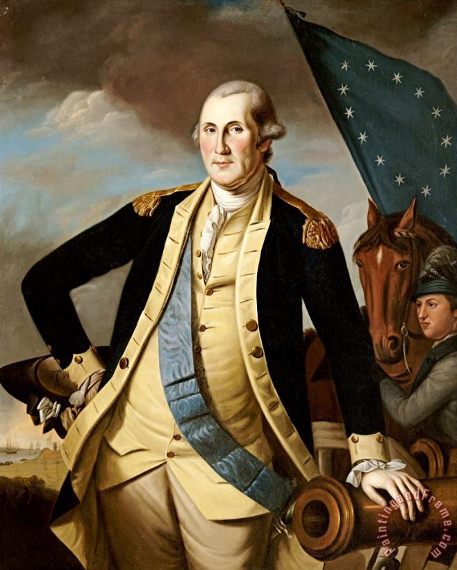 George Washington painting - Charles Willson Peale George Washington Art Print