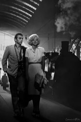 chris consani James Dean And Marilyn at The Station