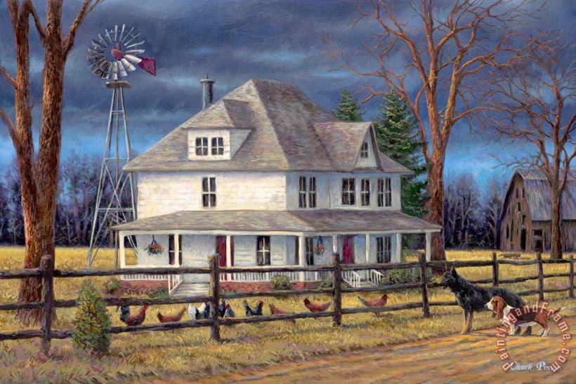 Chuck Pinson The Wind Takes You Back Art Print