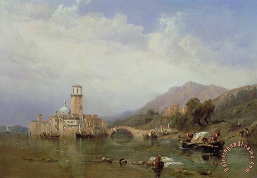 Clarkson R A Stanfield In the Gulf of Venice Art Painting