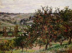 Claude Monet Apple Trees near Vetheuil