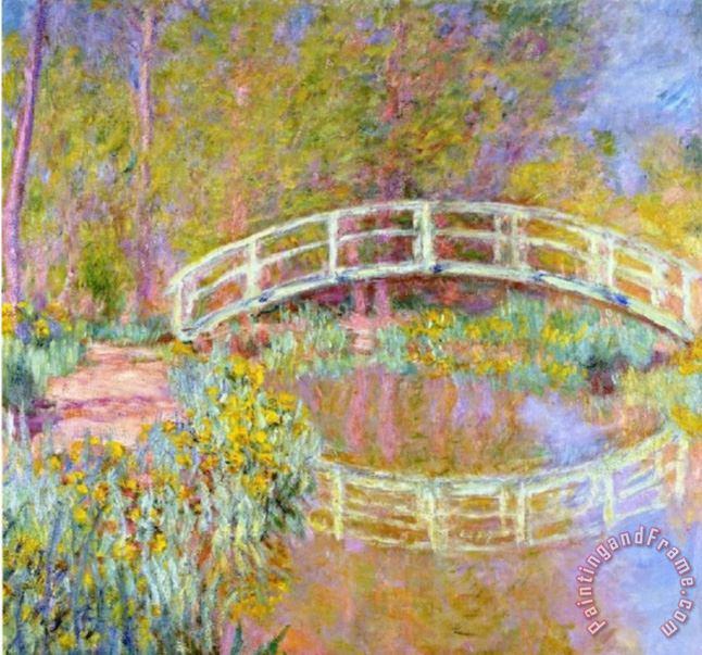 Claude Monet Bridge II Art Painting