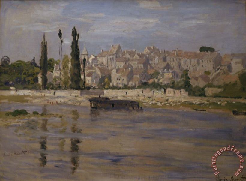Claude Monet Carrieres Saint Denis Art Painting