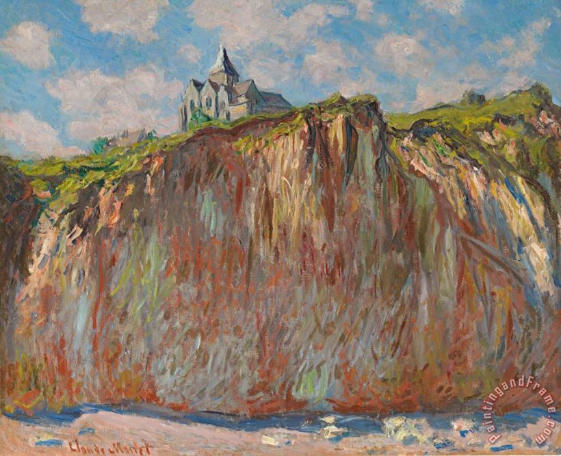 Claude Monet Church at Varengeville Morning Effect Art Painting
