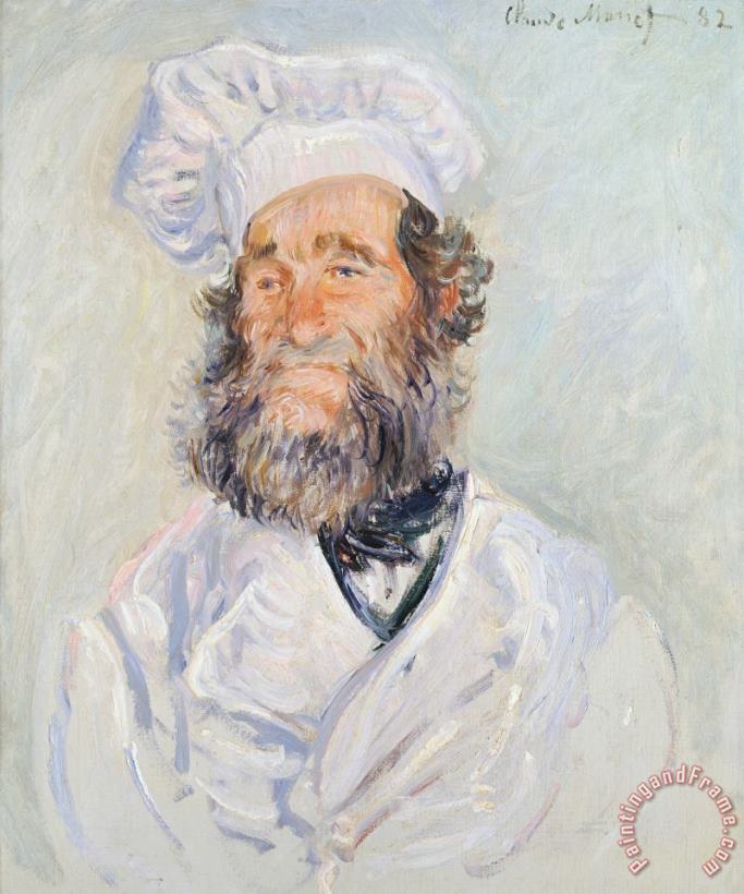 Claude Monet Cook Art Painting