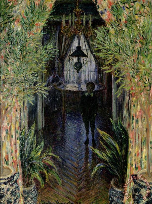 Claude Monet Corner of a Flat at Argenteuil Art Painting