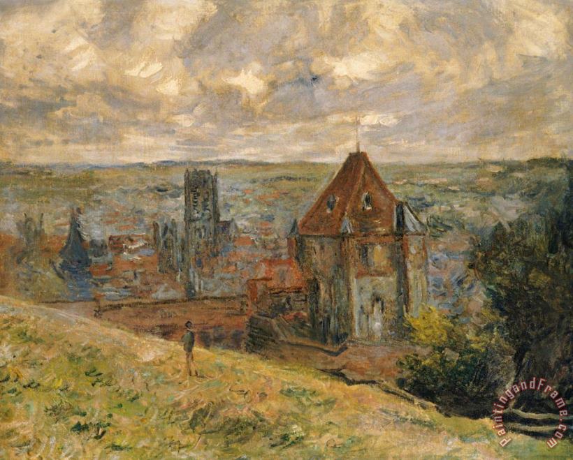 Claude Monet Dieppe Art Painting
