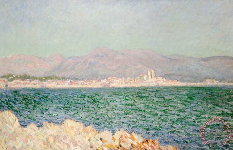 Gulf of Antibes painting - Claude Monet Gulf of Antibes Art Print