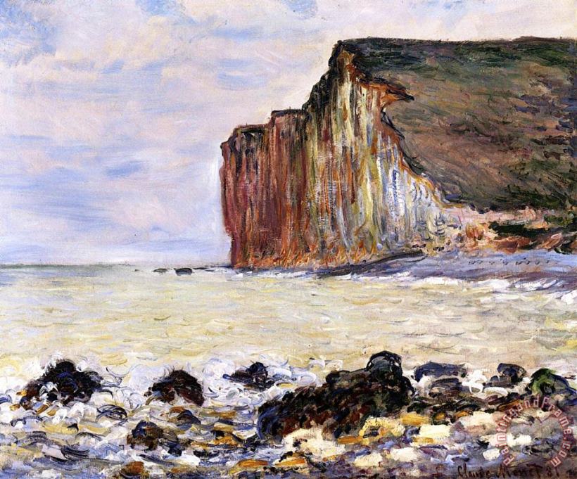 Claude Monet Les Petites Dalles Art Painting