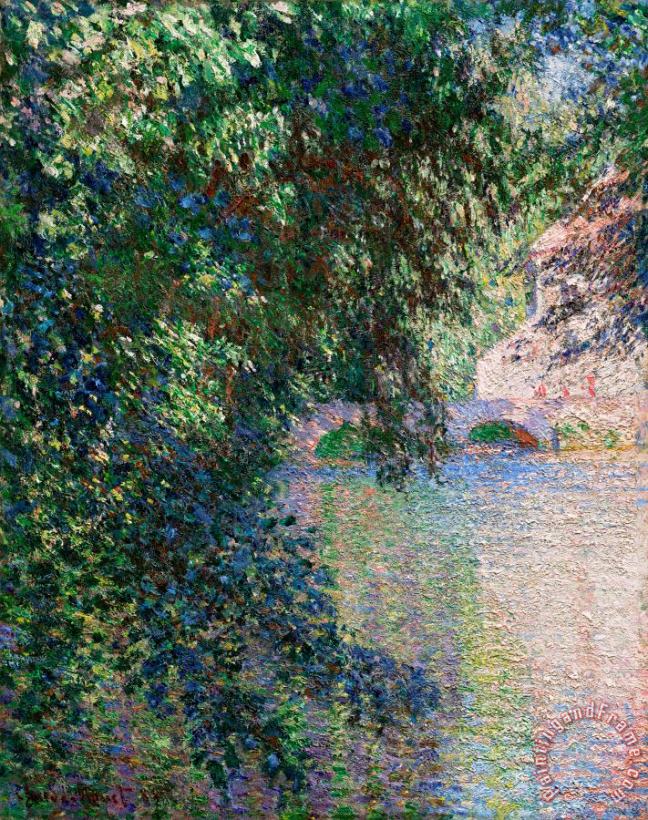Claude Monet Moulin De Limetz, 1888 Art Print