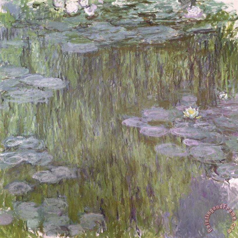 Claude Monet Nympheas at Giverny Art Print