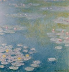 Claude Monet - Nympheas at Giverny painting