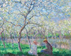 Claude Monet Springtime