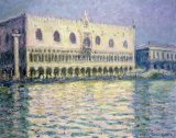 Palace of Versailles Prints - The Ducal Palace by Claude Monet