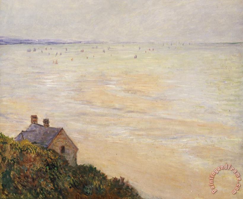 Trouville at Low Tide painting - Claude Monet Trouville at Low Tide Art Print
