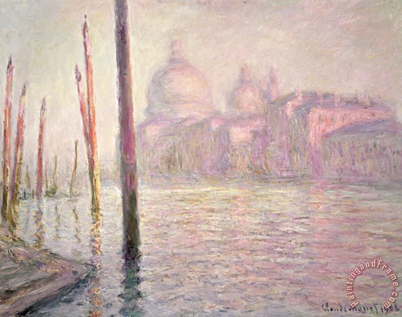 Claude Monet View of Venice Art Print