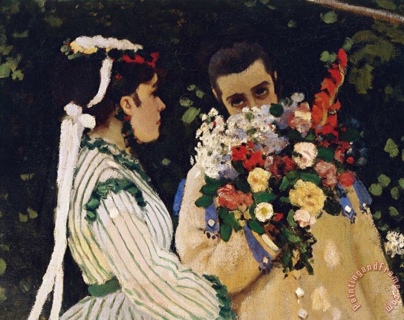 Claude Monet Women In The Garden Art Painting