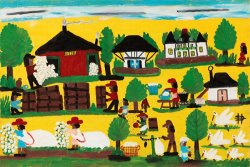 Clementine Hunter Plantation Harvest, August 1979