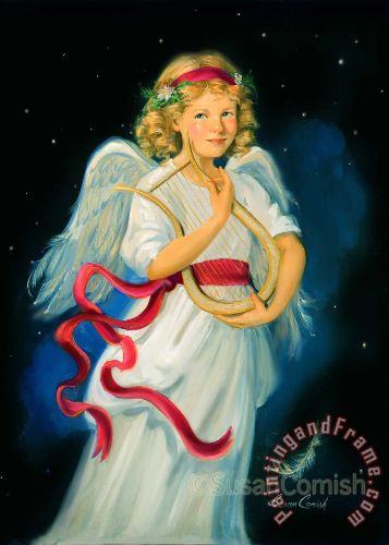 Collection Christmas Angel Art Painting