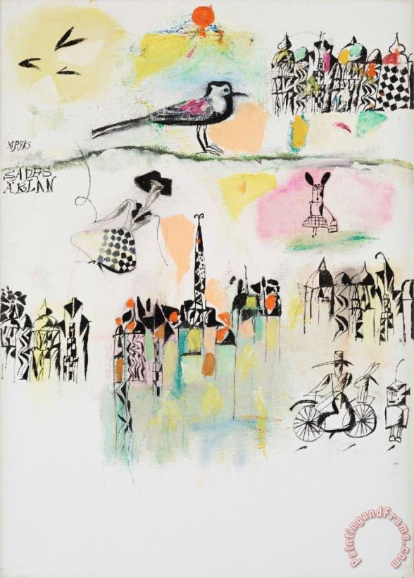 Madeleine Sadesarlan painting - Collection Madeleine Sadesarlan Art Print