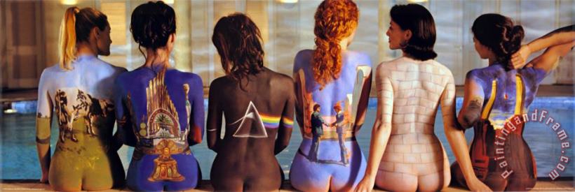 Collection Pink Floyd Back Covers Art Painting