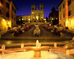 Collection Spanish Steps Rome Italy