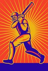 Collection 10 Cricket Sports Batsman Batting