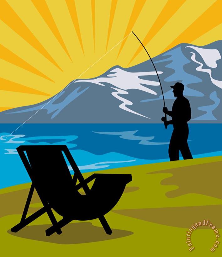 Collection 10 Fly Fishing Art Print
