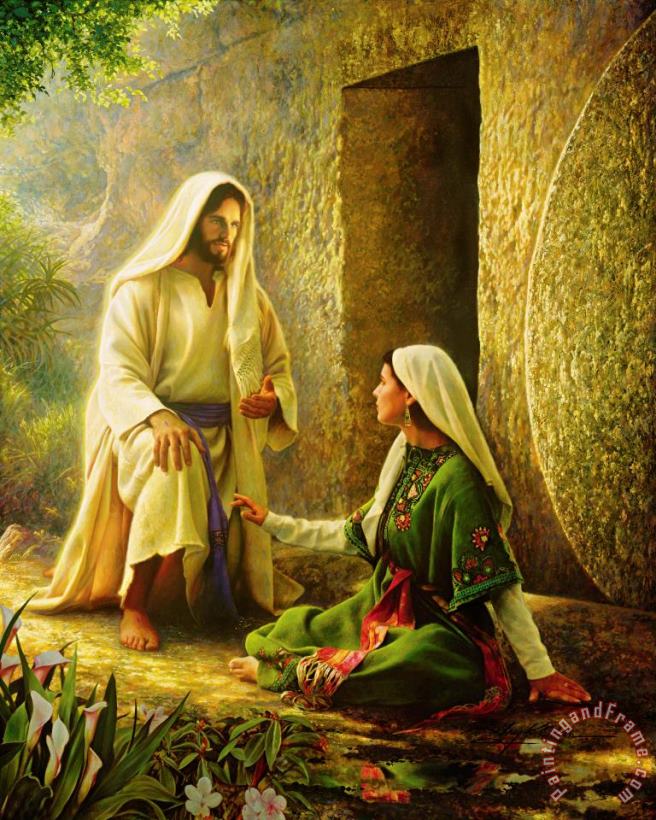 Collection 2 He Is Risen Art Painting