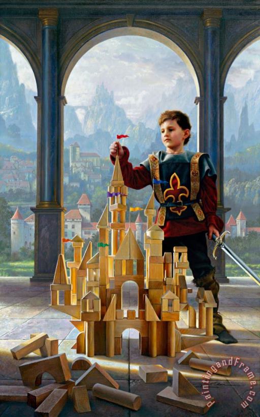 Heir To The Kingdom painting - Collection 2 Heir To The Kingdom Art Print