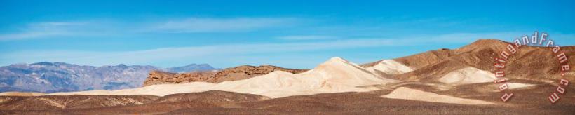 Collection 6 Death Valley Mountain Panorama Art Print