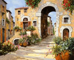 Collection 7 - Entrata Al Borgo painting