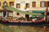 il mercato galleggiante a Venezia