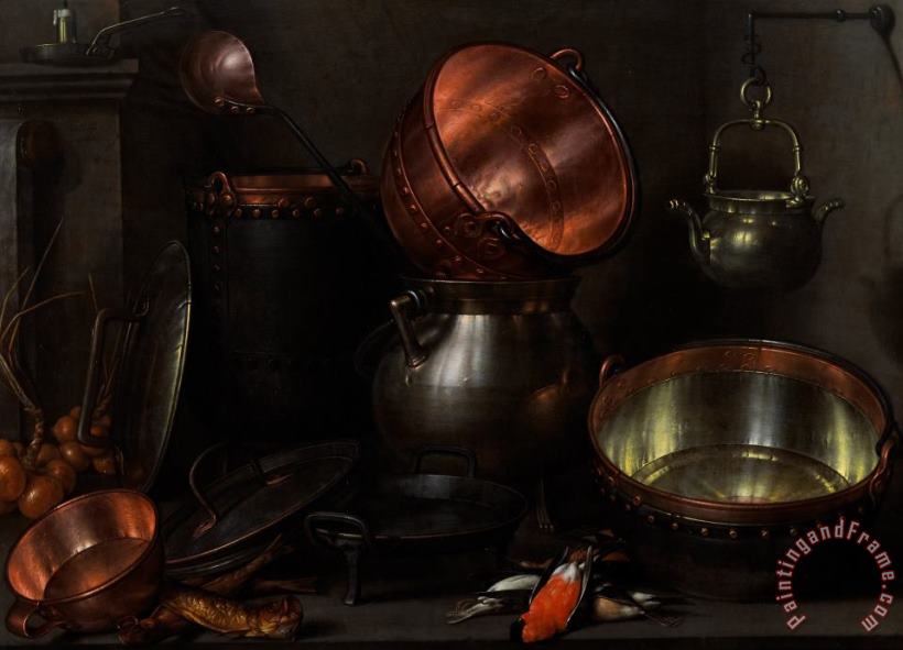 Cornelis Jacobsz Delff Allegory Of The Four Elements Art Print