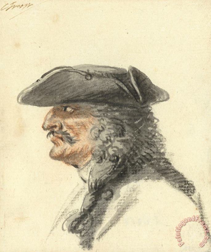 Cornelis Troost De Schout Wolfhart Grijpert Art Print