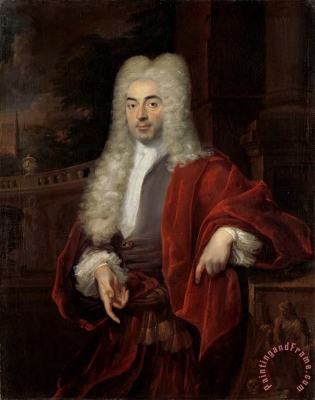 Cornelis Troost Portrait of a Man Art Painting