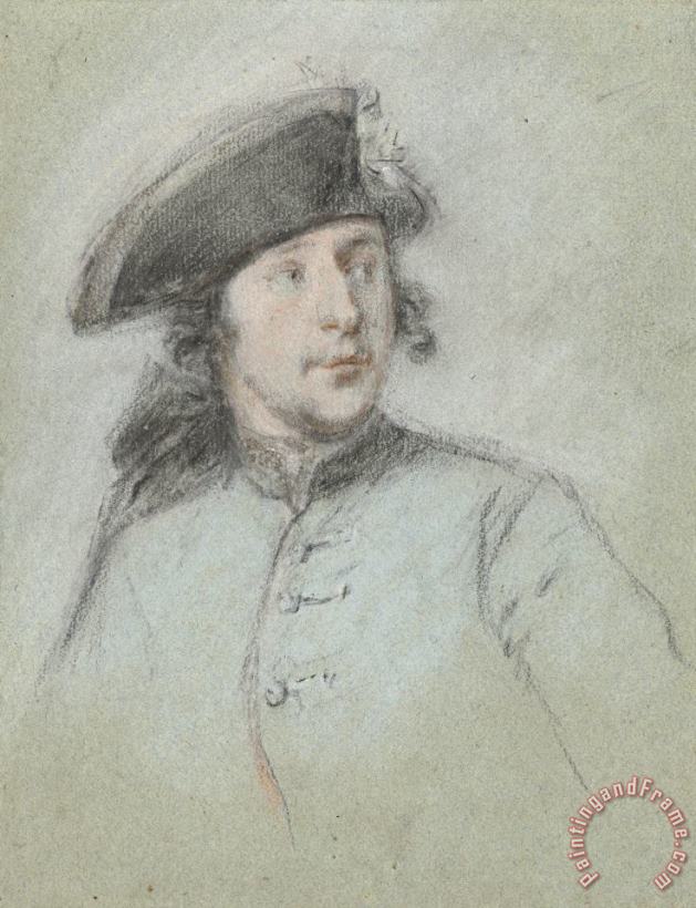 Cornelis Troost Portret Van Ludolf Bakhuysen De Jonge Art Print